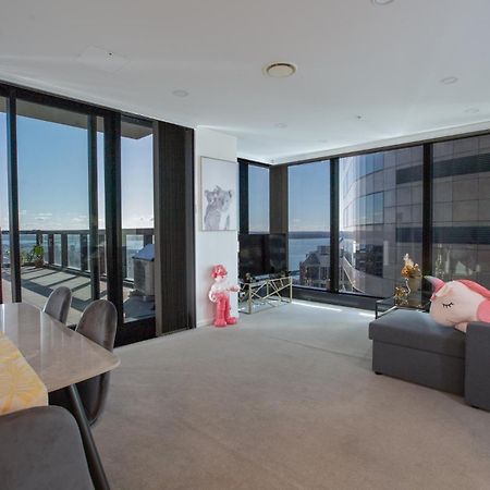 天空城景 海景 私人大阳台公寓 Auckland Exterior photo
