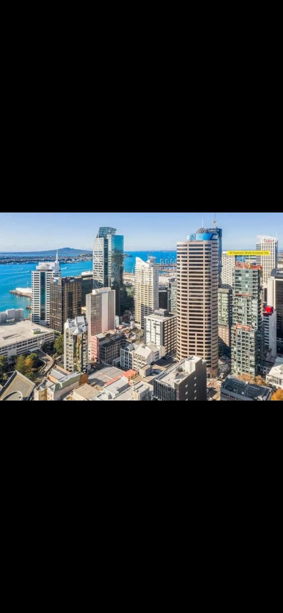 天空城景 海景 私人大阳台公寓 Auckland Exterior photo